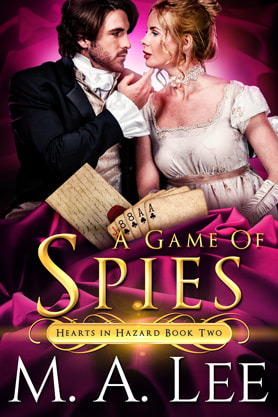 Historical romance book cover design,  ebook kindle amazon, M.A.Lee, Spies
