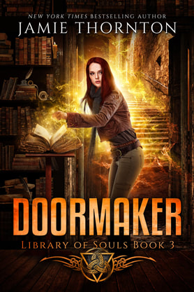 Young Adult/Post Apocalyptic book cover design, ebook kindle amazon, Jamie Thornton, Doormaker 2