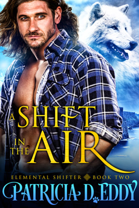 Paranormal Romance (Shape shifters) book cover design, ebook kindle amazon, Patricia D Eddy, Air