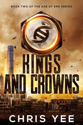 Post-Apocalyptic book cover design, ebook kindle amazon, Chris Yee, Kings And Crowns
