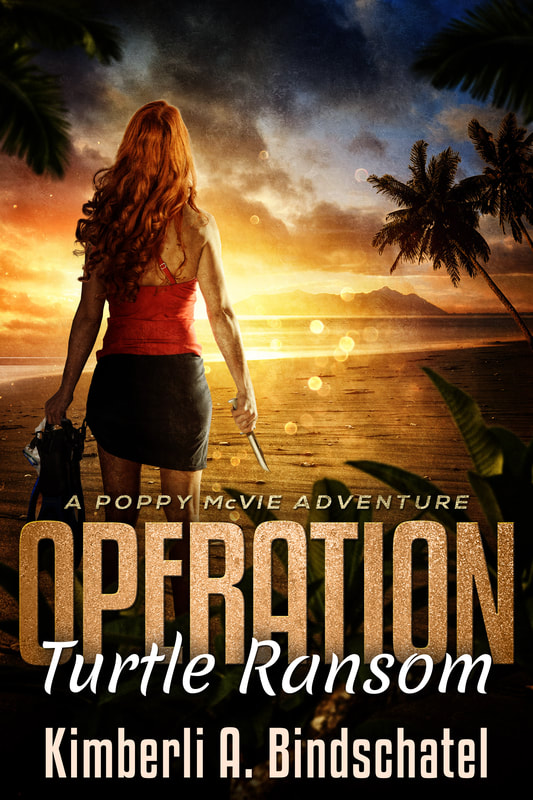 Thriller book cover design, ebook kindle amazon, Kimberly A Bindschatel, Operation Turtle Ransom