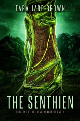 Science Fiction Fantasy book cover design, ebook kindle amazon, Tara Jade Brown, The Senthien