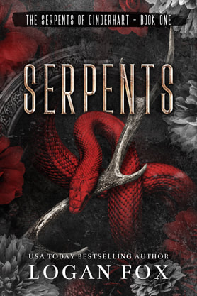  Fantasy book cover design, ebook kindle amazon, Logan Fox, Serpents