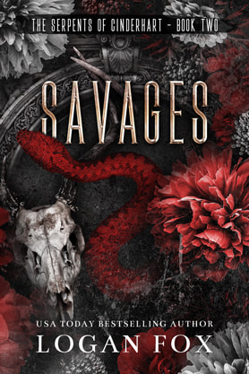  Fantasy book cover design, ebook kindle amazon, Logan Fox, Savages