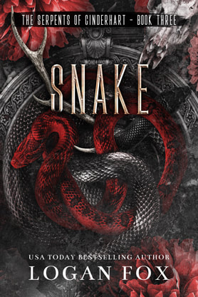  Fantasy book cover design, ebook kindle amazon, Logan Fox, Snake