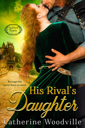 Historical Romance book cover design, ebook kindle amazon, Catherine Woodville, Daughter