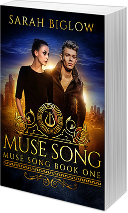 Muse Song, 3d render book, Sarah Biglow