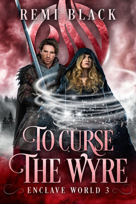 Epic Fantasy book cover design, ebook kindle amazon, Remi Black, To Curse The Wyre 