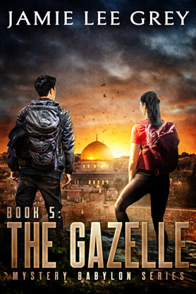 Post-Apocalyptic book cover design, ebook kindle amazon, Jamie Lee Grey, the gazelle