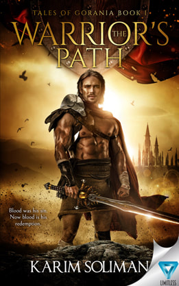 Epic fantasy book cover design, ebook kindle amazon, Karim Soliman, Path
