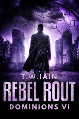 Science Fiction Fantasy book cover design, ebook kindle amazon, T W Iain, Rebel