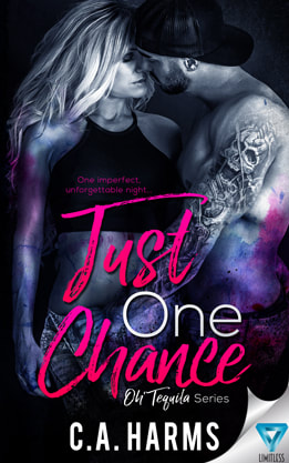 Contemporary New Adult Romance book cover design, ebook, kindle, amazon, C A Harms, Just One Chance 
