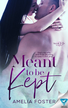 Contemporary Romance book cover design,ebook kindle amazon, Amelia Foster, Meant to be Kept  
