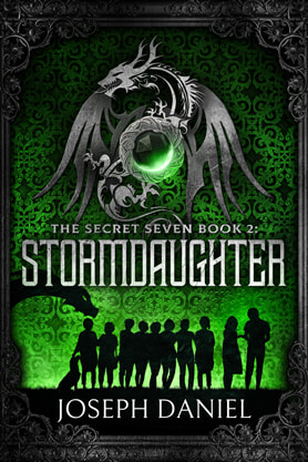 Fantasy book cover design, ebook kindle amazon, Joseph Daniel, Stormdaughter