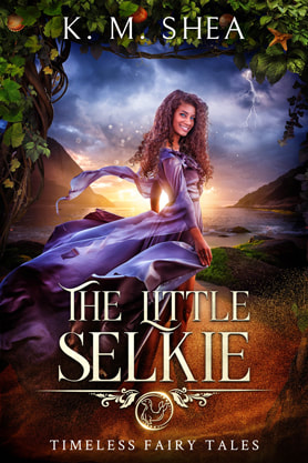 Young Adult Fantasy book cover design, ebook kindle amazon, K M Shea, Selkie