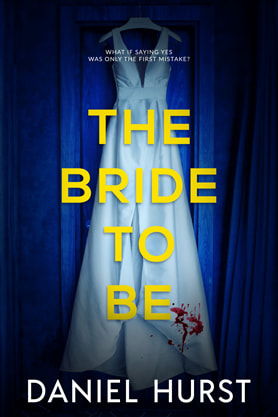 Thriller book cover design, ebook kindle amazon, Daniel Hurst, The bride to be