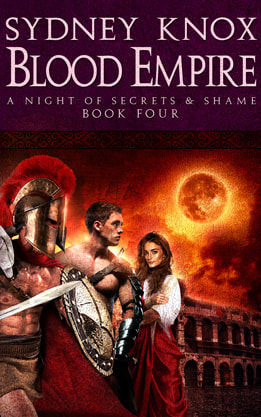 Historical Fiction book cover design, ebook kindle amazon, Sydney Knox, Blood Empire 4