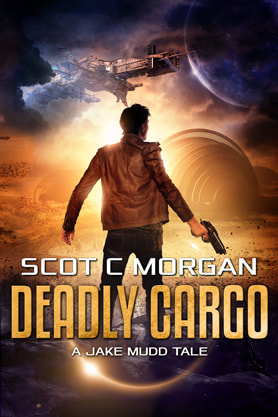 Science Fiction Fantasy book cover design , ebook kindle amazon, Scot C Morgan, Cargo