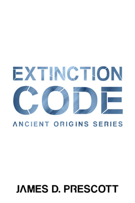 Extinction Code, title page, James D Prescott