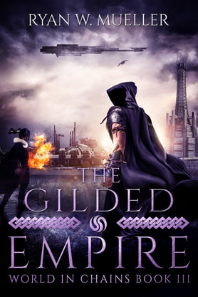 Epic Fantasy book cover design, ebook kindle amazon, Ryan W. Mueller, Empire