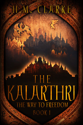  Epic Fantasy book cover design, ebook kindle amazon, H M Clarke, The Kalarthri