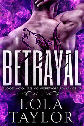 Paranormal Romance (Shape shifters) book cover design, ebook kindle amazon, Lola Taylor, Betrayal