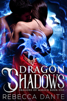 Paranormal Romance (Erotica) book cover design, ebook kindle amazon, Rebecca Dante, Dragon 