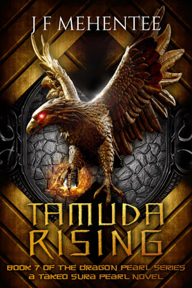 Fantasy book cover design, ebook kindle amazon, JF Mehentee, Tamuda Rising