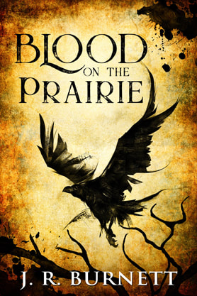 Epic Fantasy book cover design, J R Burnett, Blood