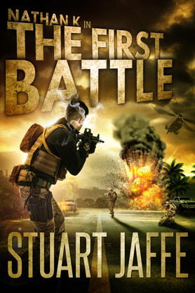 Urban Fantasy book cover design, ebook kindle amazon, Stuart Jaffe, The First Battle