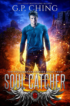 Urban Fantasy book cover design, ebook kindle amazon, G P Ching, Soul Catcher