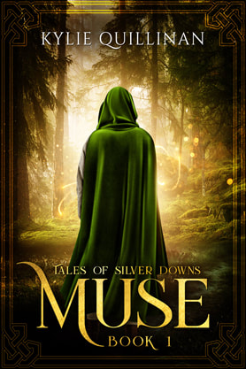 Epic fantasy book cover design, ebook kindle amazon, Kylie Quillinan, Muse 