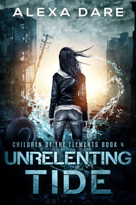 Young Adult/Post Apocalyptic book cover design, ebook kindle amazon, Alexa Dare, Tide