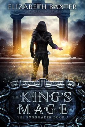 Epic fantasy book cover design, ebook kindle amazon, Elizabeth Baxter, Kings