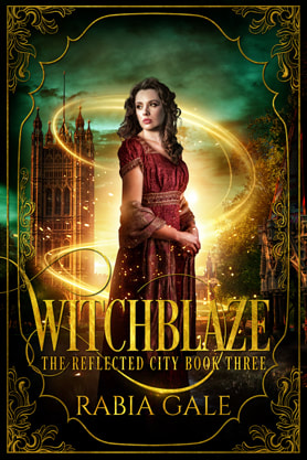 Epic Fantasy book cover design, ebook kindle amazon, Rabia Gale, Witchblaze