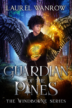 Science Fiction / Fantasy (YA) / Dystopian book cover design, ebook kindle amazon, Laurel Wanrow, Guardian Of The Pines