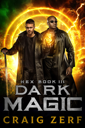Science Fiction Fantasy book cover design, ebook kindle amazon, Craig Zerf, Dark Magic