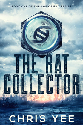 Post-Apocalyptic book cover design, ebook kindle amazon, Chris Yee, The Rat Collector