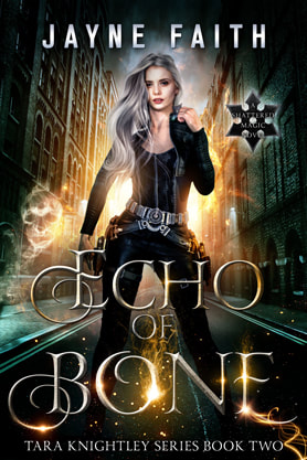 Urban Fantasy book cover design, ebook kindle amazon, Jayne Faith, Echo of Bone