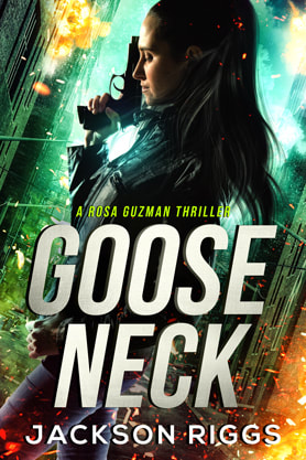 Thriller book cover design, ebook kindle amazon , Jackson Riggs, Goose Neck