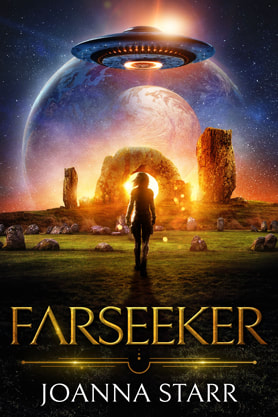 Science Fiction Fantasy book cover design, ebook kindle amazon, Joanna Starr, Farseeker