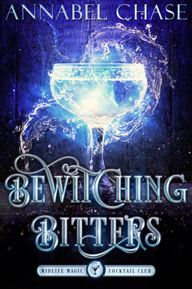 Fantasy book cover design, ebook, kindle, amazon cover, Annabel Chase, Bewitching Bitters