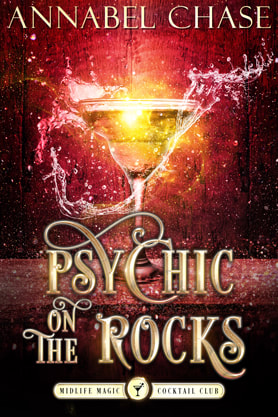 Fantasy book cover design, ebook, kindle, amazon cover, Annabel Chase, Psychic on the Rocks