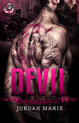 Contemporary Romance book cover design,ebook kindle amazon, Jordan Marie, Devil
