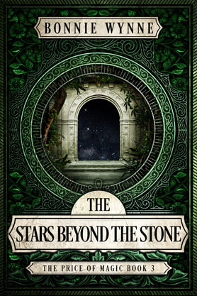 Fantasy book cover design, ebook kindle amazon, Bonnie Wynne, The Stars Beyond The Stone