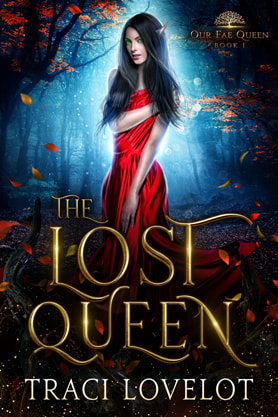 Fantasy romance book cover design, ebook kindle amazon, Traci Lovelot, The lost queen