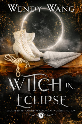 Fantasy book cover design, ebook, kindle, amazon cover, Wendy Wang, Witch in Eclipse