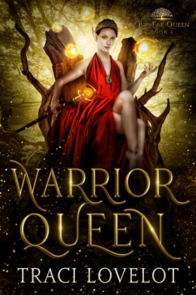 Fantasy romance book cover design, ebook kindle amazon, Traci Lovelot, Warrior queen