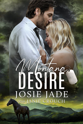 Romantic Suspense book cover design, ebook kindle amazon, Josie Jade, Janie Crouch, Montana Desire
