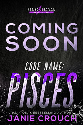Romantic Suspense book cover design, ebook kindle amazon, Janie Crouch, Code Name: Pisces